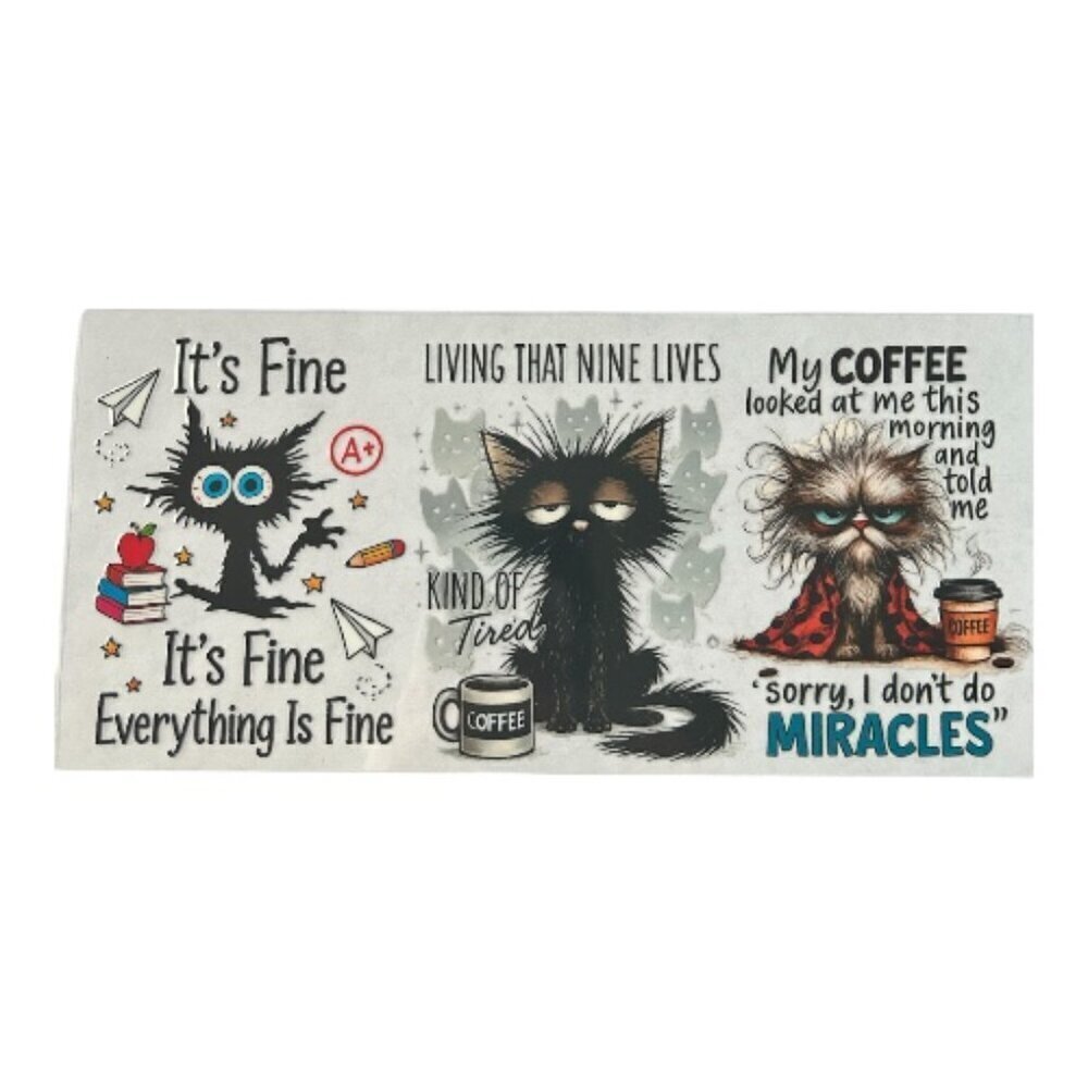 Cat Variety Cup Decal (62)